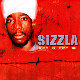 Album cover art for "Blessing [Red Alert]" by Sizzla
