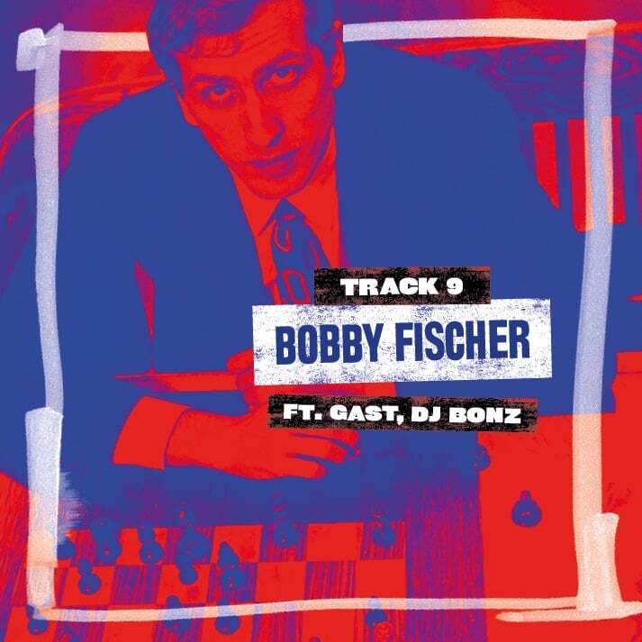 Album cover art for "Bobby Fischer" by Lil’ Pin & Gast & DJ Bonz