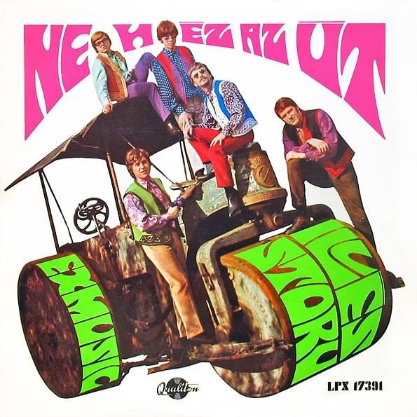 Album cover art for "Az ész a fontos, nem a haj" by Illés együttes