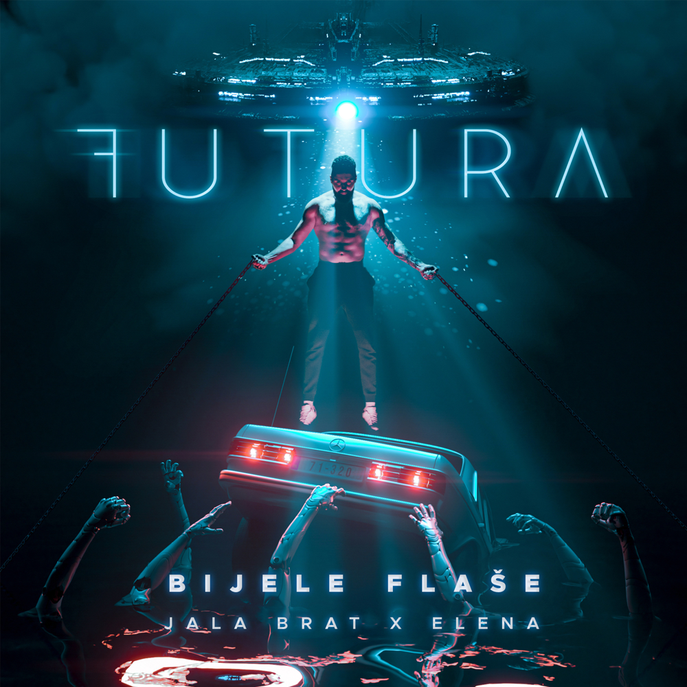 Album cover art for "Bijele flaše" by Jala Brat
