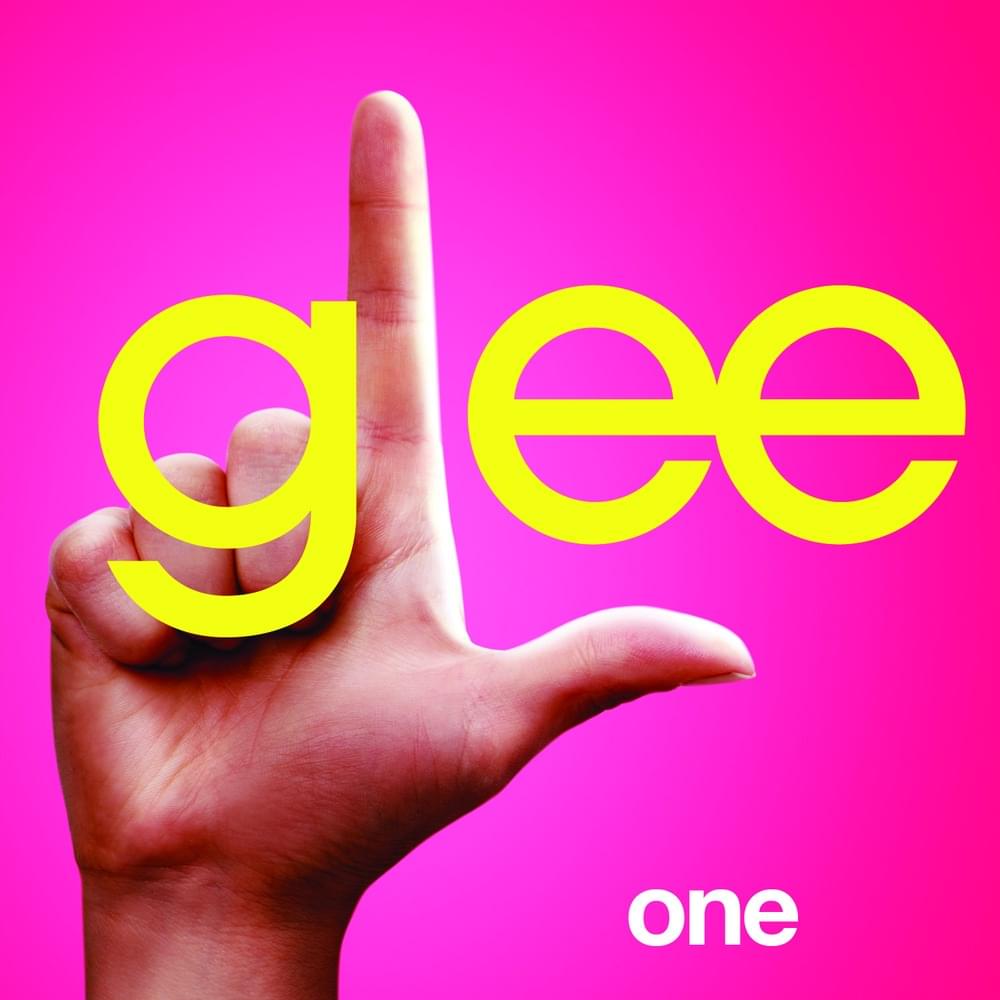Album cover art for "One" by Glee Cast