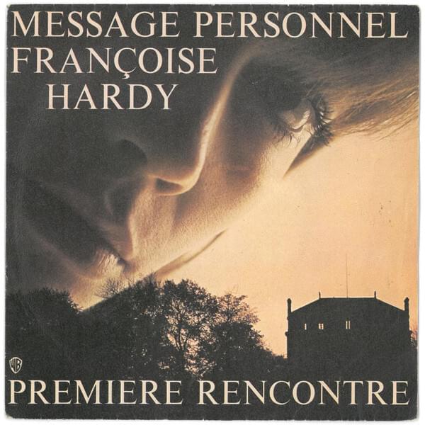 Album cover art for "Message personnel" by Françoise Hardy