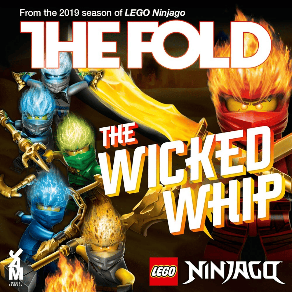 Album cover art for "LEGO Ninjago WEEKEND WHIP (Radio Edit) [The Wicked Whip Remix]" by Ninjago Music & Daniel Castady & George Castady
