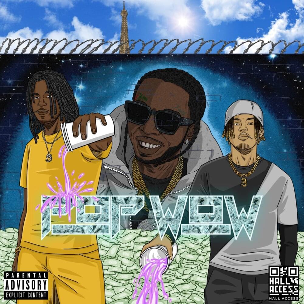 Album cover art for "Pop Wow" by i300