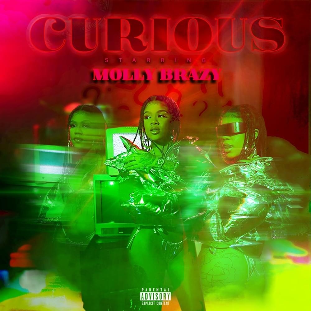 Album cover art for "Curious" by Molly Brazy