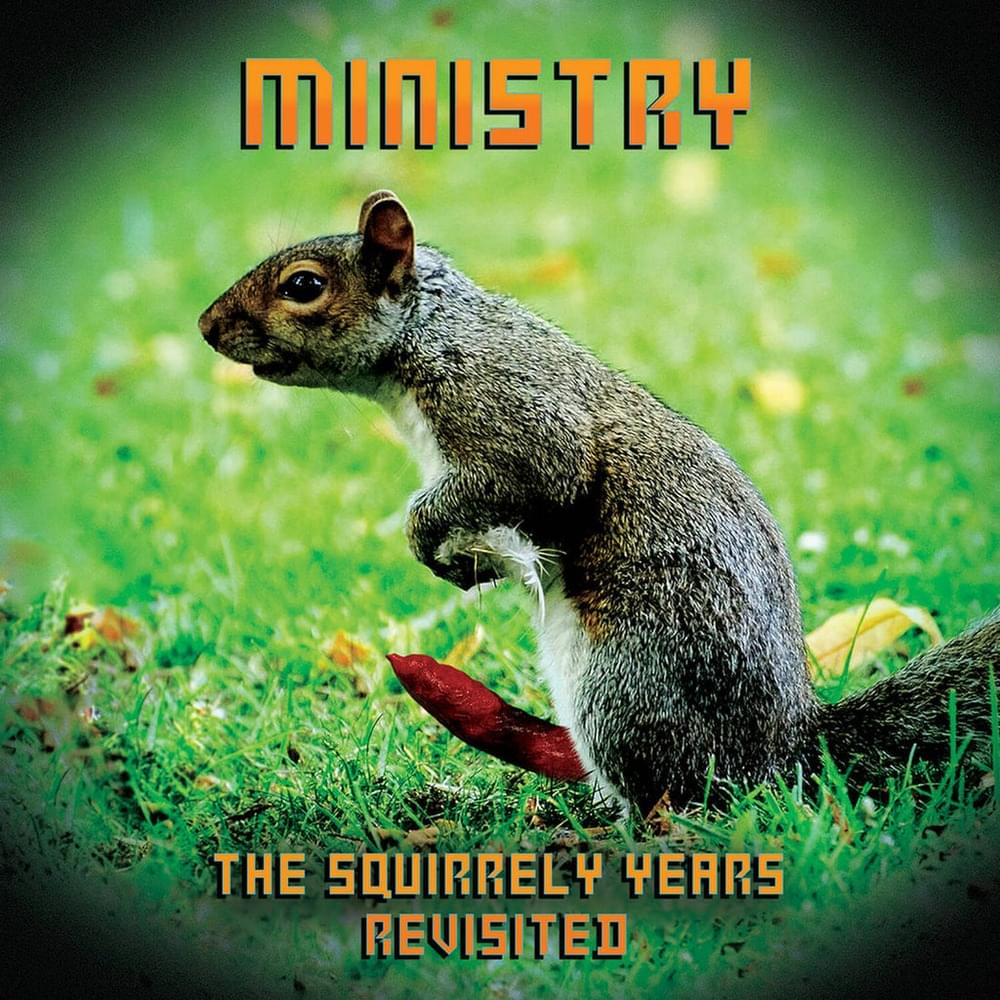 Album cover art for "I’m Falling - Squirrely Version" by Ministry