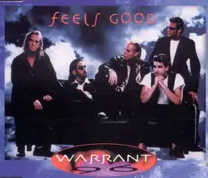 Album cover art for "Feels Good" by Warrant