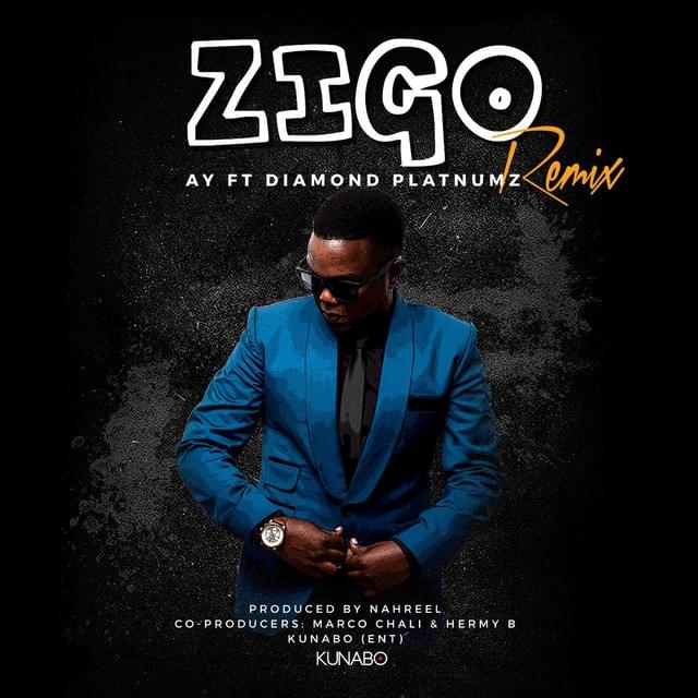 Album cover art for "Zigo (Remix)" by A.Y. & Diamond Platnumz