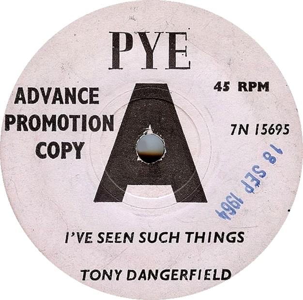 Album cover art for "I’ve Seen Such Things" by Tony Dangerfield & The Thrills