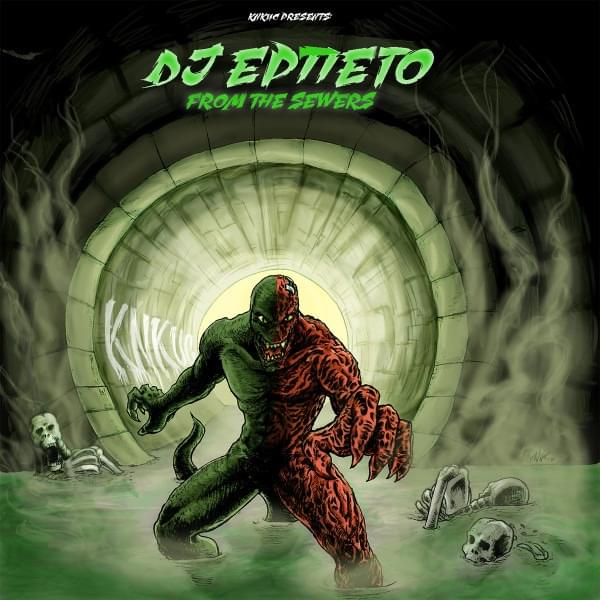 Album cover art for "Σκότος (Skotos)" by DJ Erpeto & DeSade & MC Cumblood