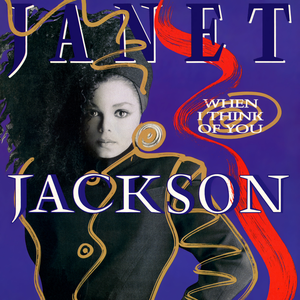 Album cover art for "When I Think of You (Jazzy Mix)" by Janet Jackson