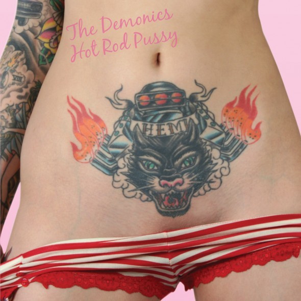 Album cover art for "750-Four" by The Demonics