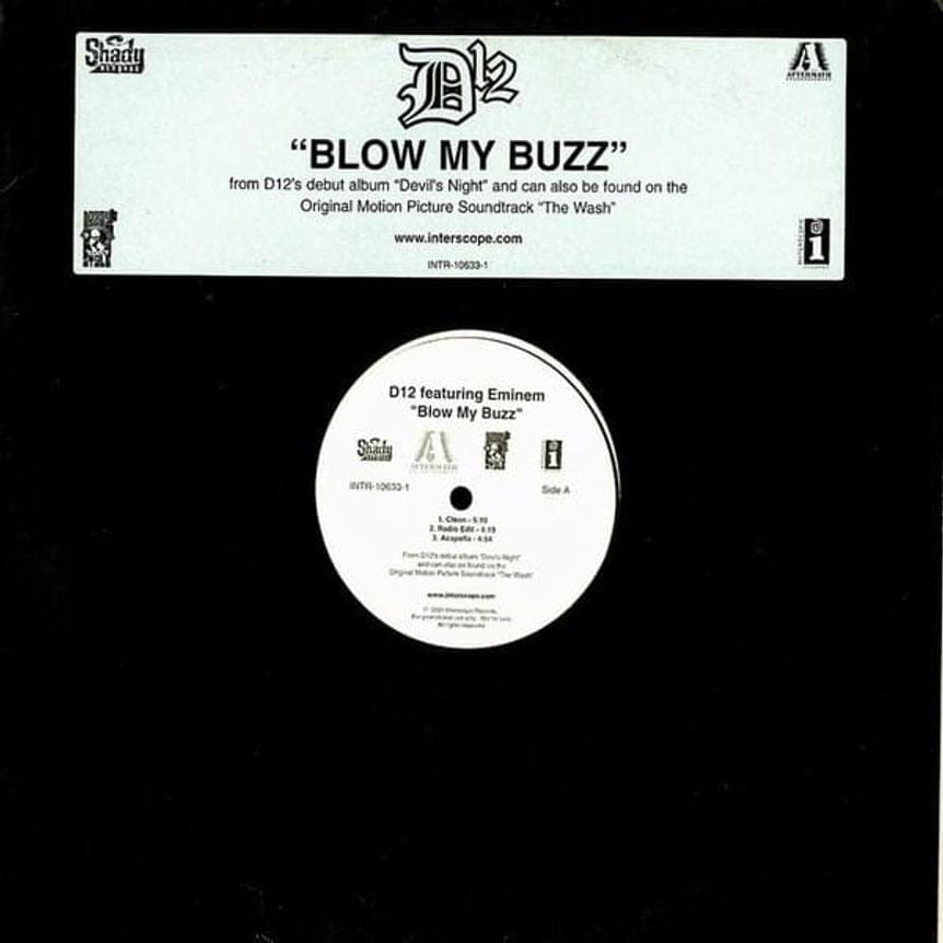 Album cover art for "Blow My Buzz (Instrumental)" by D12