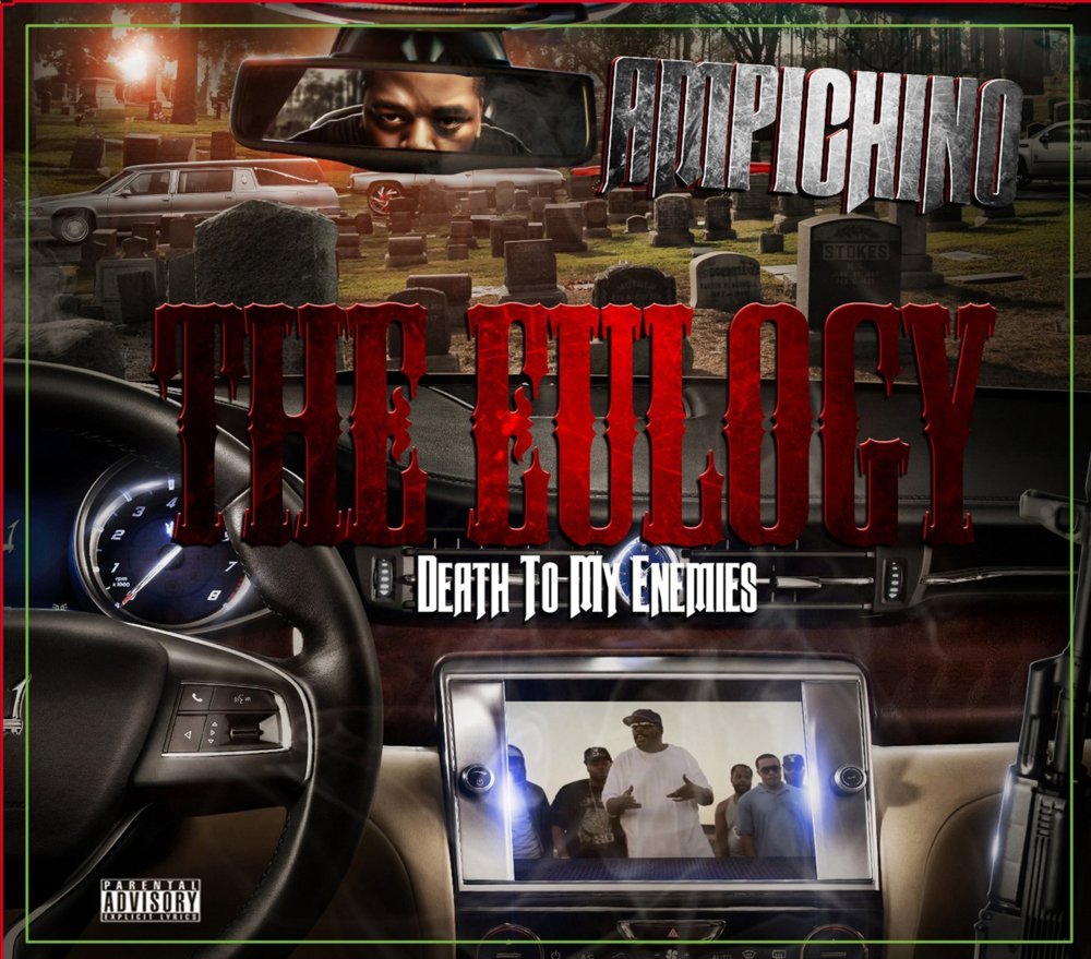 Album cover art for "Eulogy" by Berner