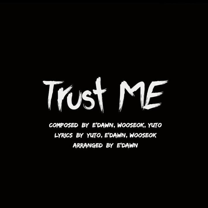 Album cover art for "Trust ME" by 安達 祐人 (Yuto Adachi) & WOOSEOK (우석) & DAWN (던)
