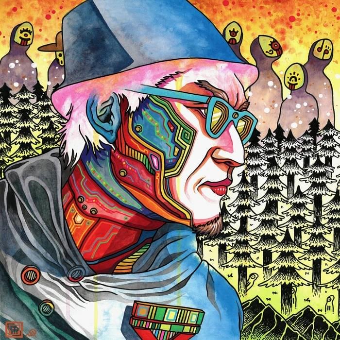 Album cover art for "Shinjuku Acid" by Baiyon & 鈴木光人 (Mitsuto Suzuki)