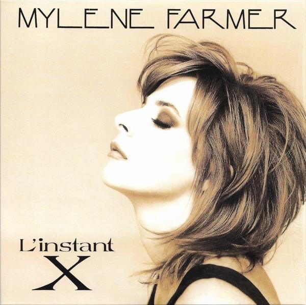 Album cover art for "L’instant X" by Mylène Farmer