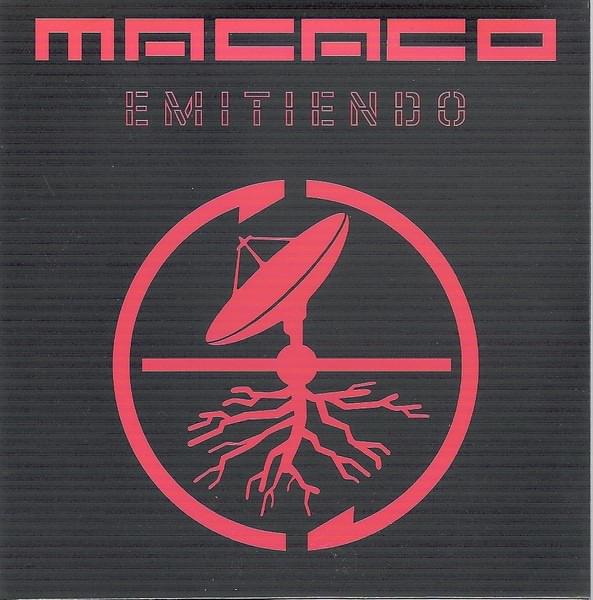 Album cover art for "Emitiendo" by Macaco
