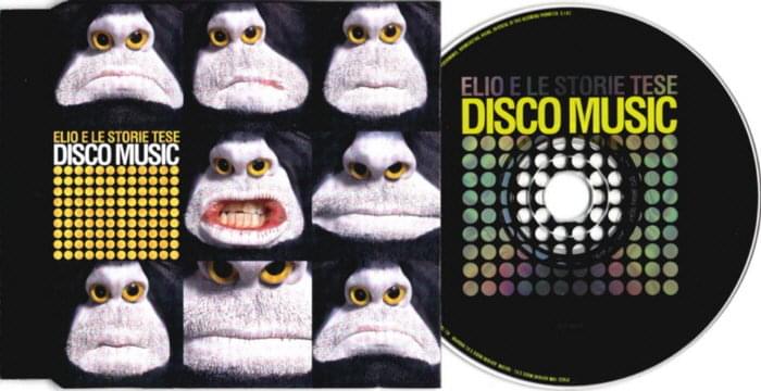Album cover art for "Discomusic" by Elio e le Storie Tese & Demo Morselli