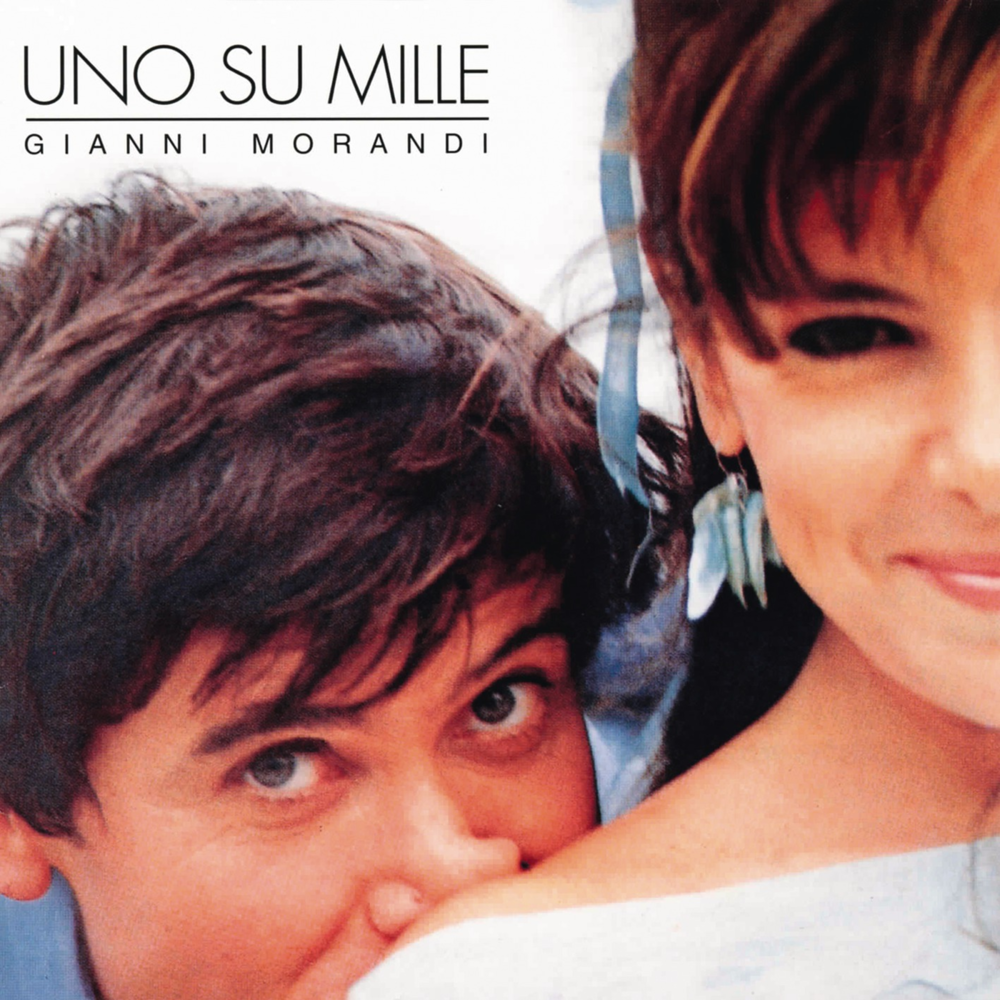 Album cover art for "Uno su mille" by Gianni Morandi