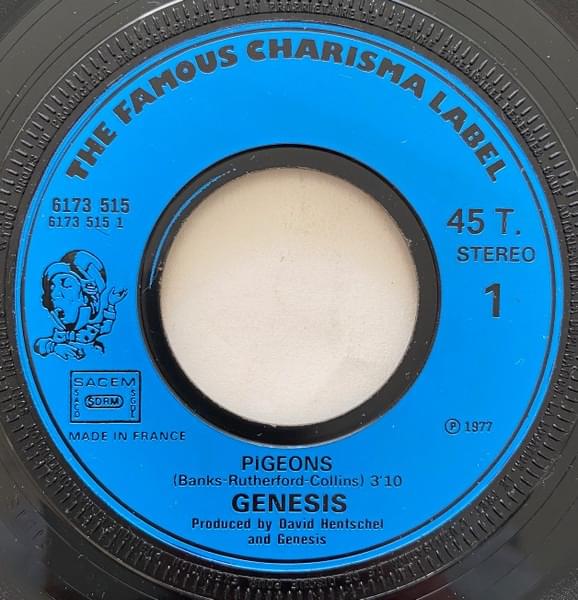 Album cover art for "Pigeons" by Genesis