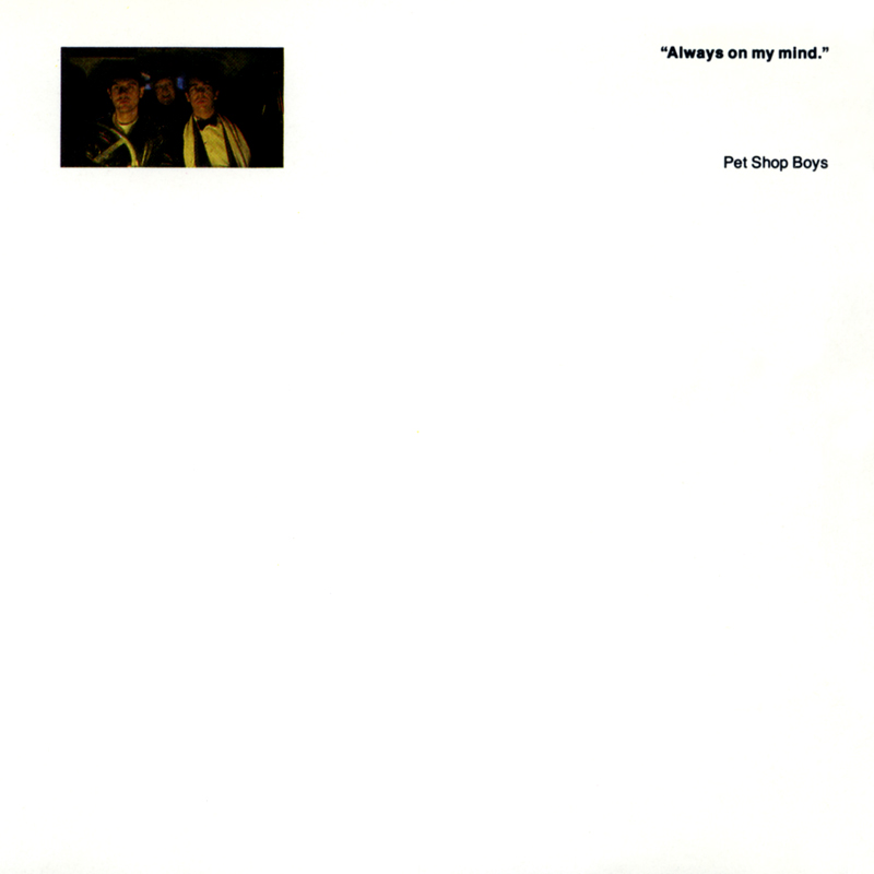 Album cover art for "Do I Have To?" by Pet Shop Boys