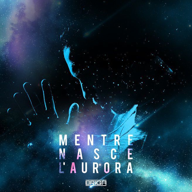 Album cover art for "Mentre nasce l’aurora" by Briga