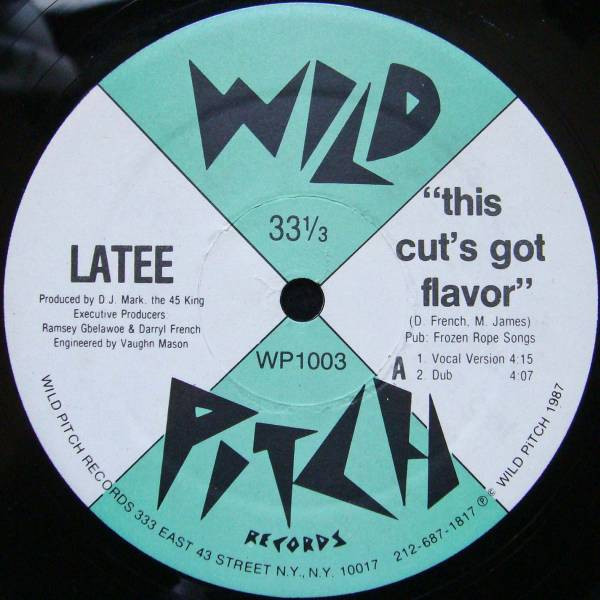 Album cover art for "This Cut’s Got Flavor" by Rawkus Records