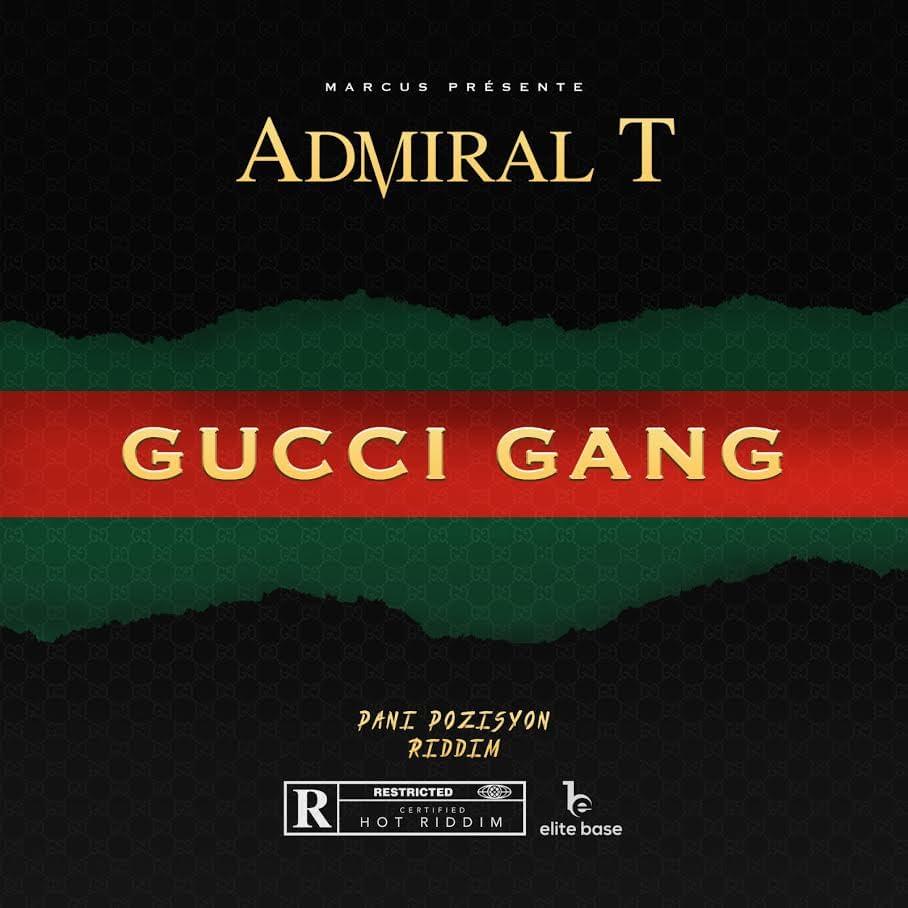 Album cover art for "Gucci Gang" by Admiral T
