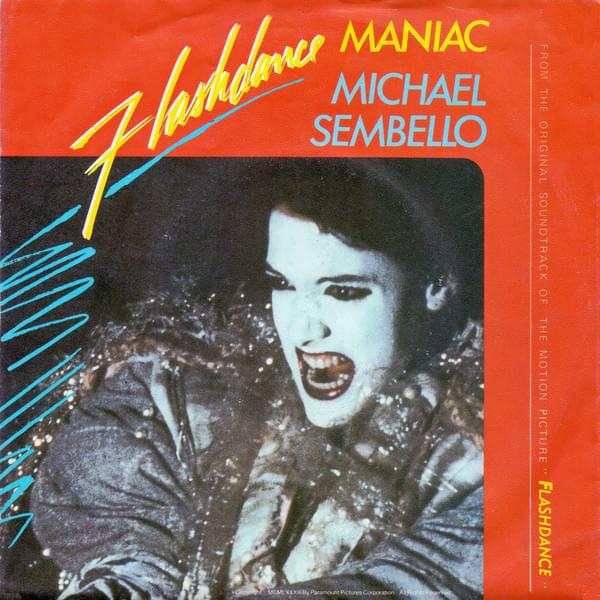 Album cover art for "Maniac" by Michael Sembello