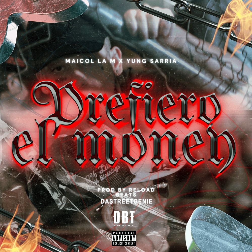 Album cover art for "Prefiero El Money" by Yung Sarria