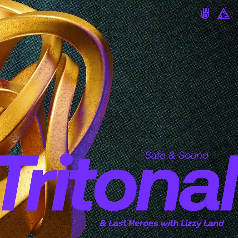 Album cover art for "Safe & Sound" by Tritonal & Last Heroes & Lizzy Land