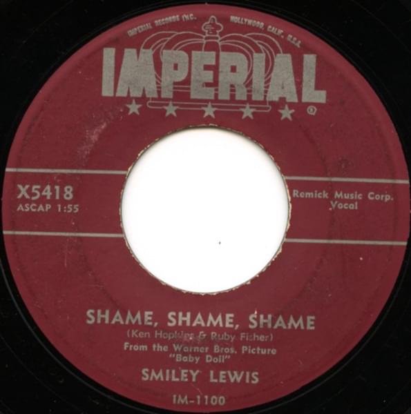 Shame, Shame, Shame! by Smiley Lewis