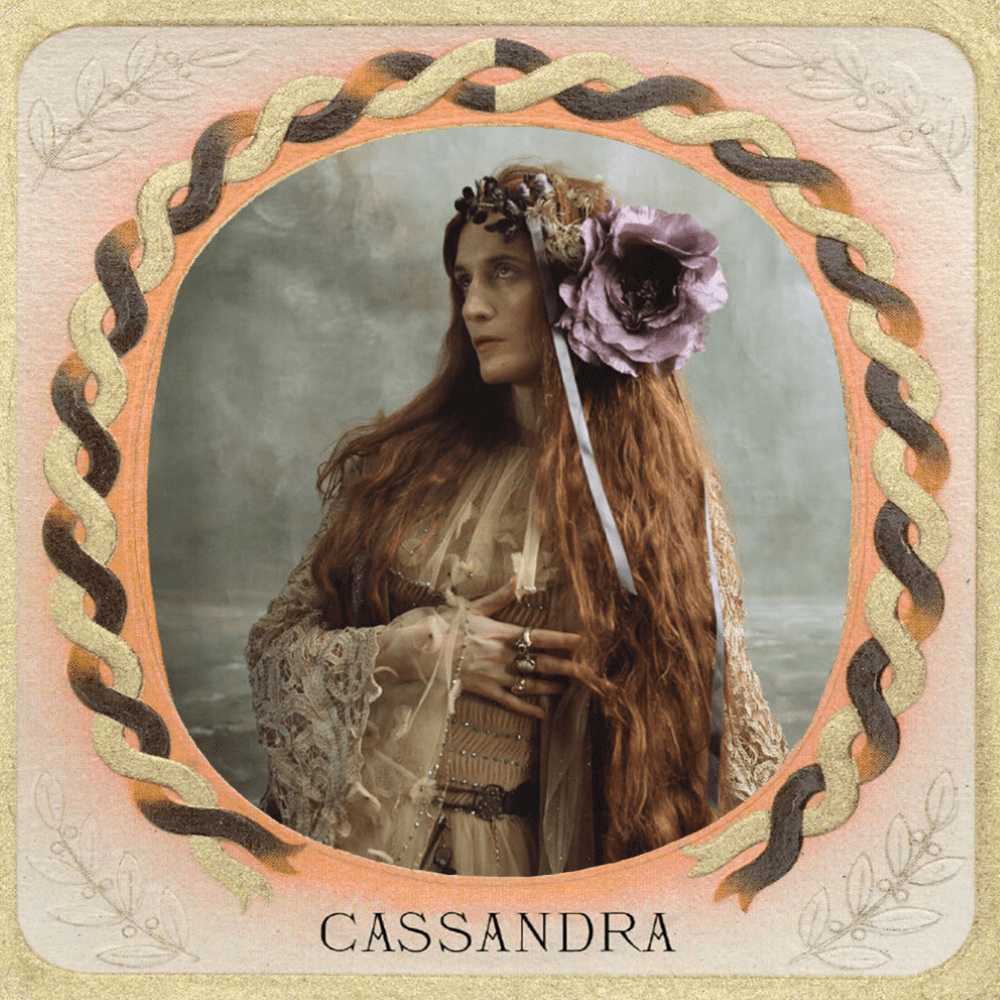 Album cover art for "Cassandra" by Florence + the Machine