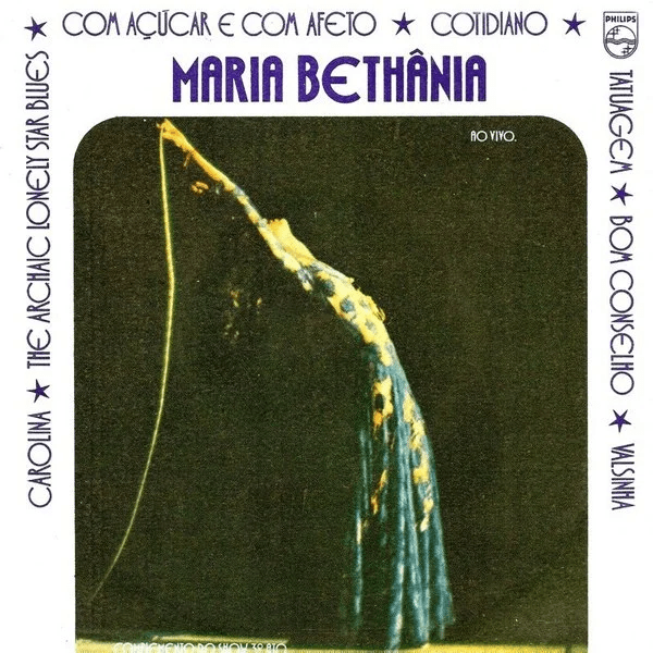 Album cover art for "Bom Conselho" by Maria Bethânia