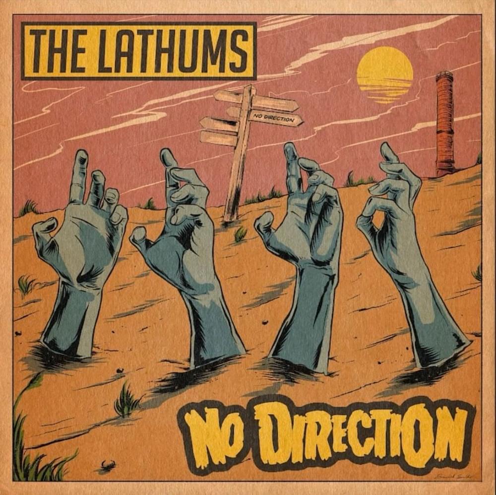 Album cover art for "No Direction" by The Lathums