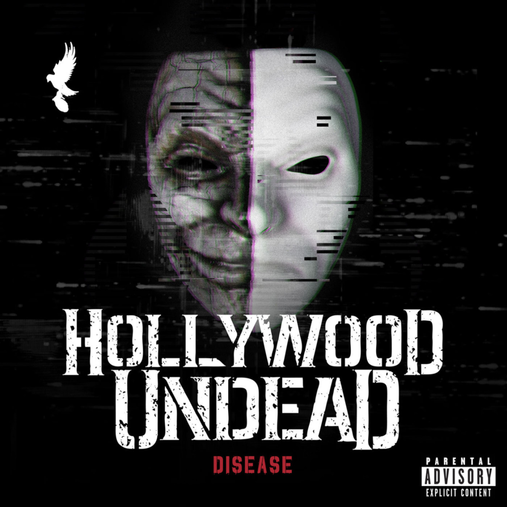 Album cover art for "Disease" by Hollywood Undead
