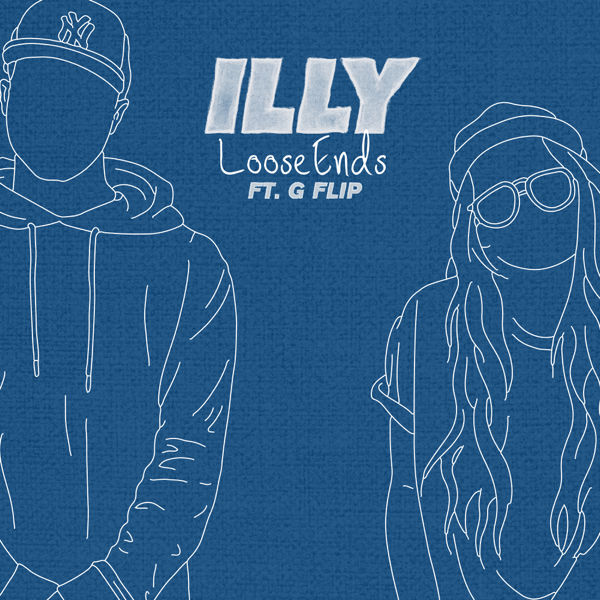Album cover art for "Loose Ends" by Illy & G Flip