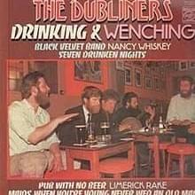 Album cover art for "Seven Drunken Nights" by The Dubliners