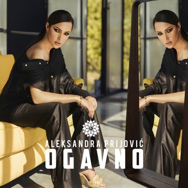 Album cover art for "Ogavno" by Aleksandra Prijović