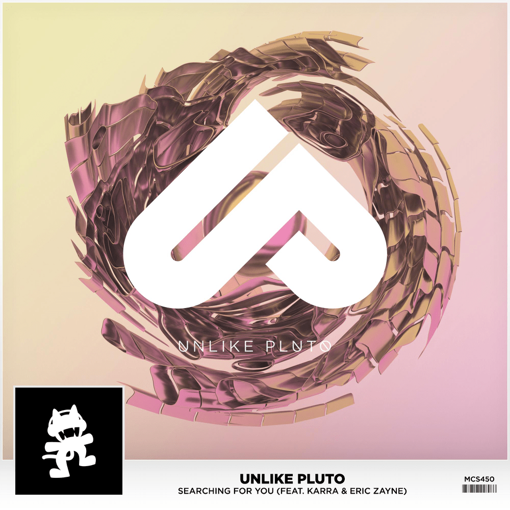 Album cover art for "Searching for You" by Unlike Pluto & KARRA & Eric Zayne