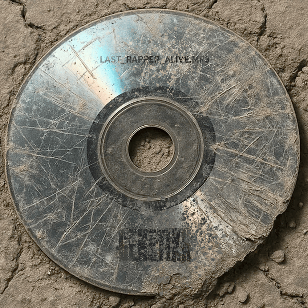 Album cover art for "Last Rapper Alive" by Genetikk