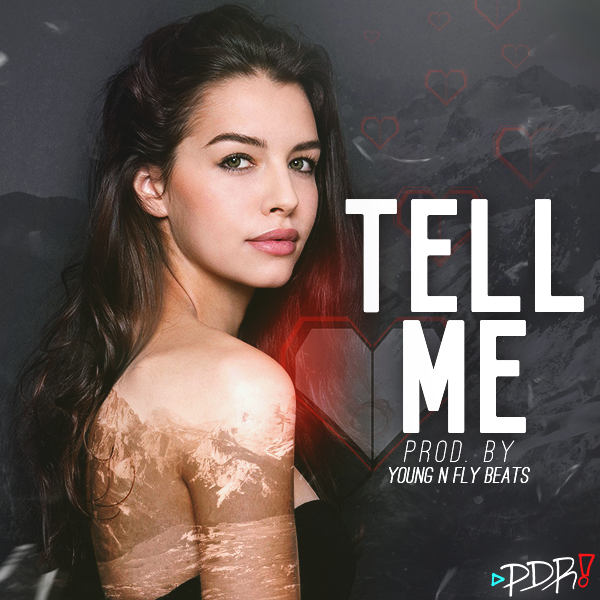 Album cover art for "Tell Me" by pdr dax