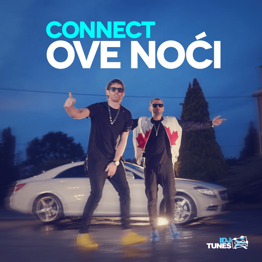 Album cover art for "Ove noći" by Connect