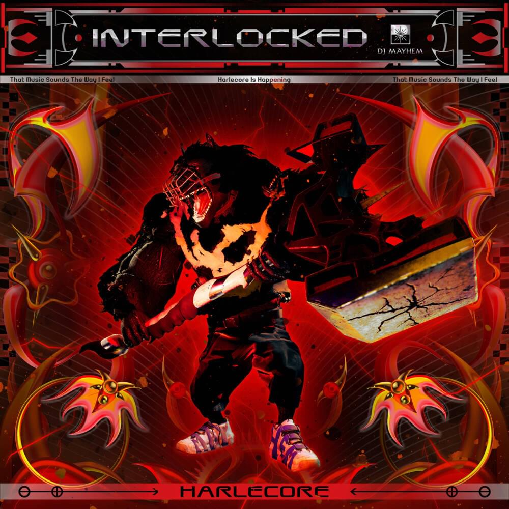 Album cover art for "Interlocked" by Danny L Harle