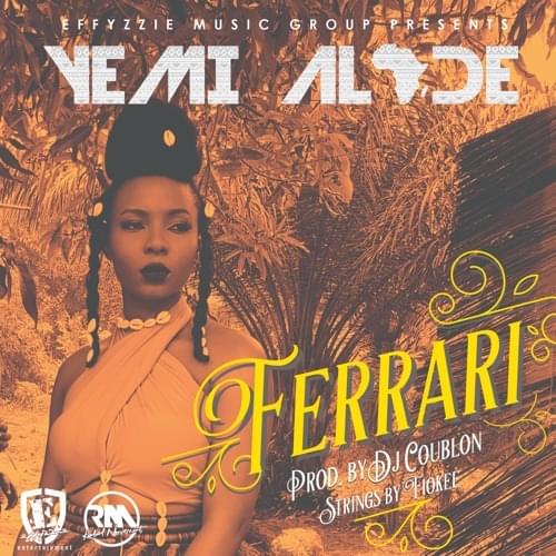 Album cover art for "Ferrari" by Yemi Alade