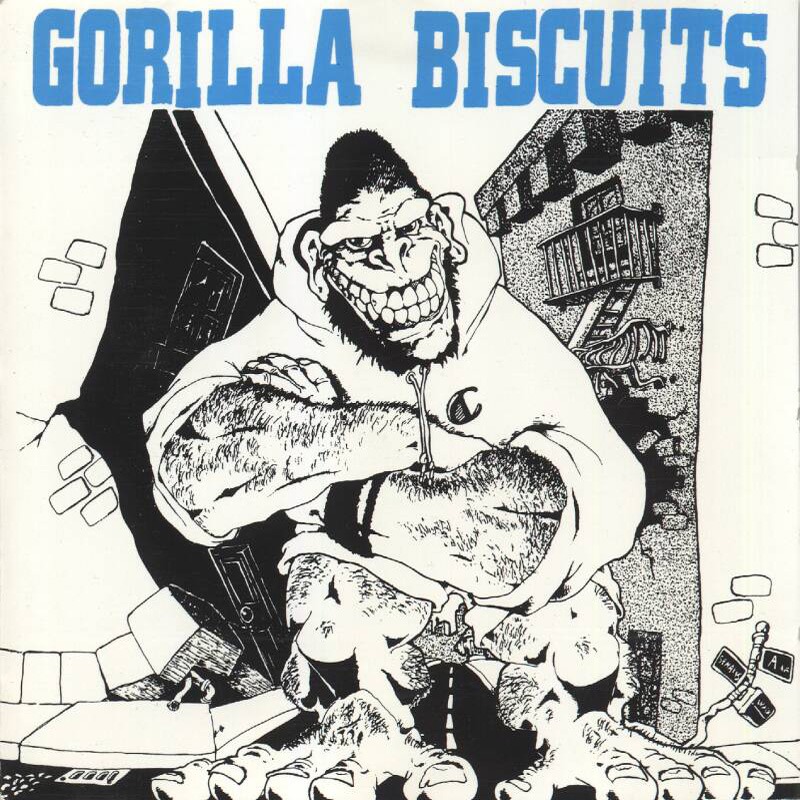Album cover art for "Hold Your Ground" by Gorilla Biscuits