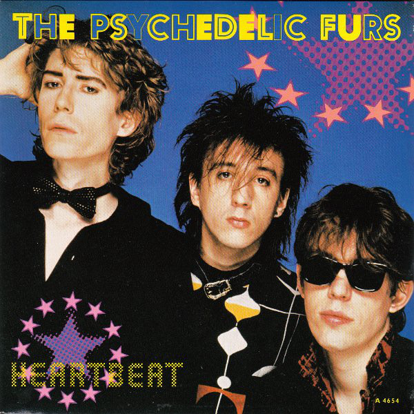 Album cover art for "Heartbeat" by The Psychedelic Furs