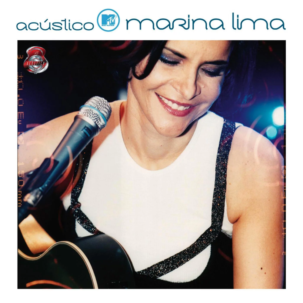 Album cover art for "A Não Ser Você" by Marina Lima