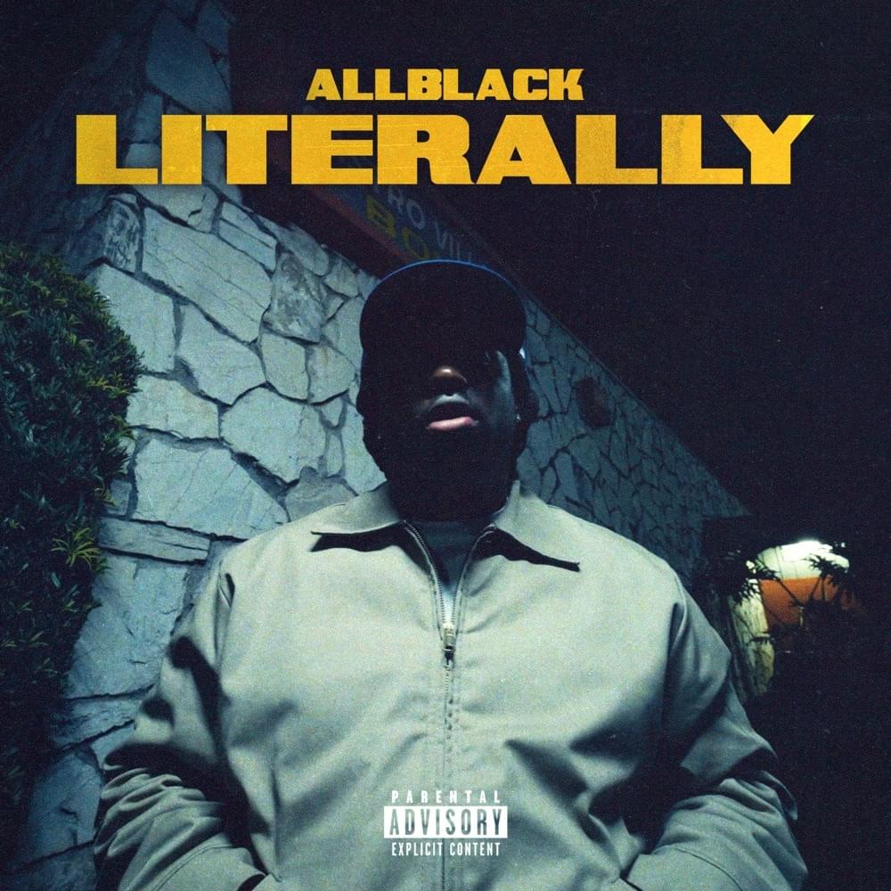Album cover art for "Literally" by ALLBLACK